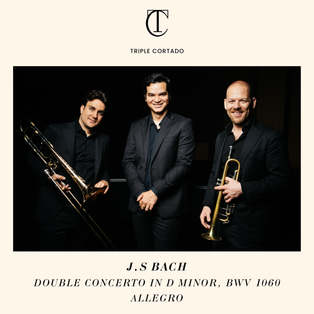 Double Concerto in C Minor, BWV 1060 (Arr. for Trumpet, Trombone and Piano by Caleb Hudson): I. Allegro